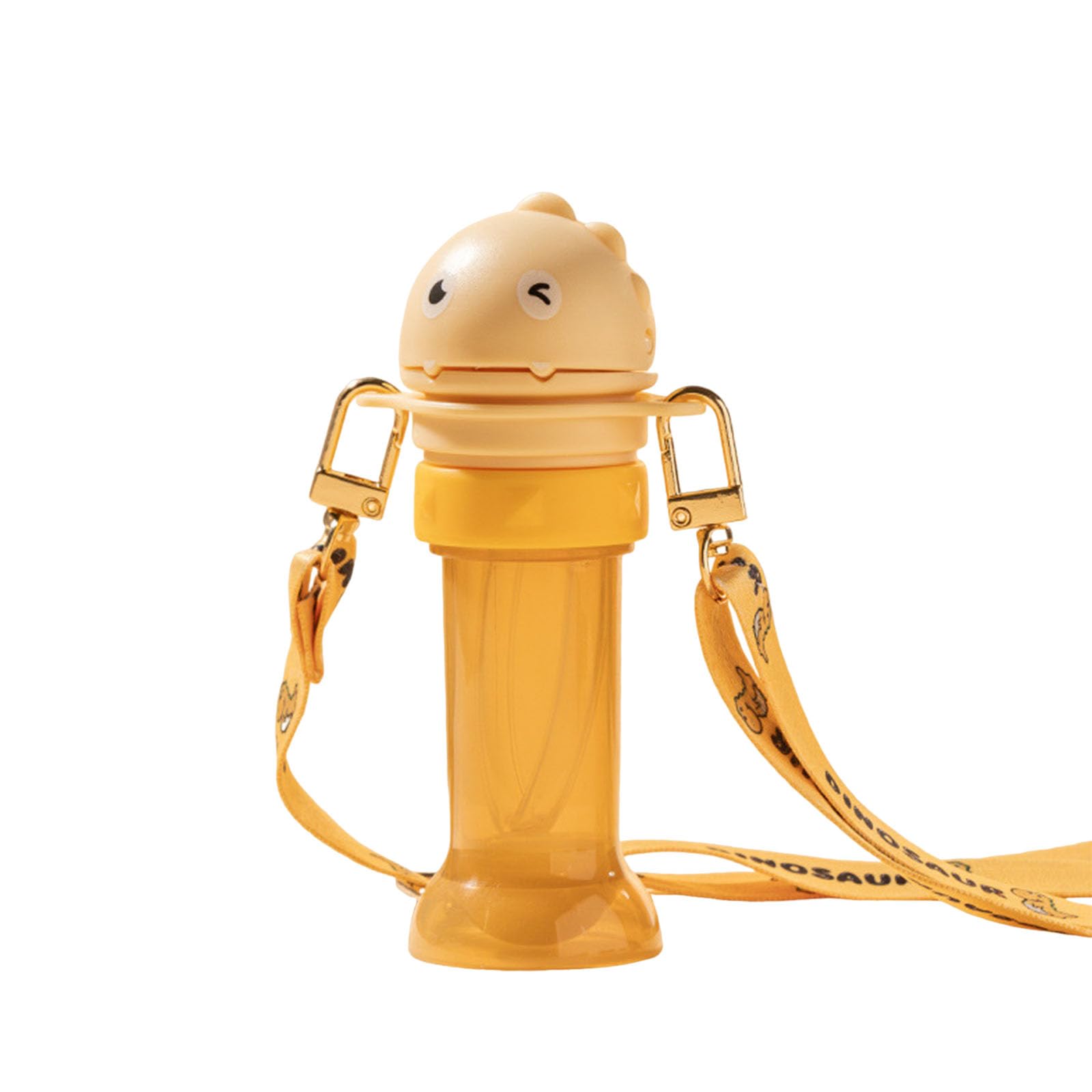 Water Bottle Spout Conversion Cap with Straw Universal Leakproof Reusable Water Bottle Cap for Home Travel Car Juice Soda Beverages (Yellow) (2 Yellow)