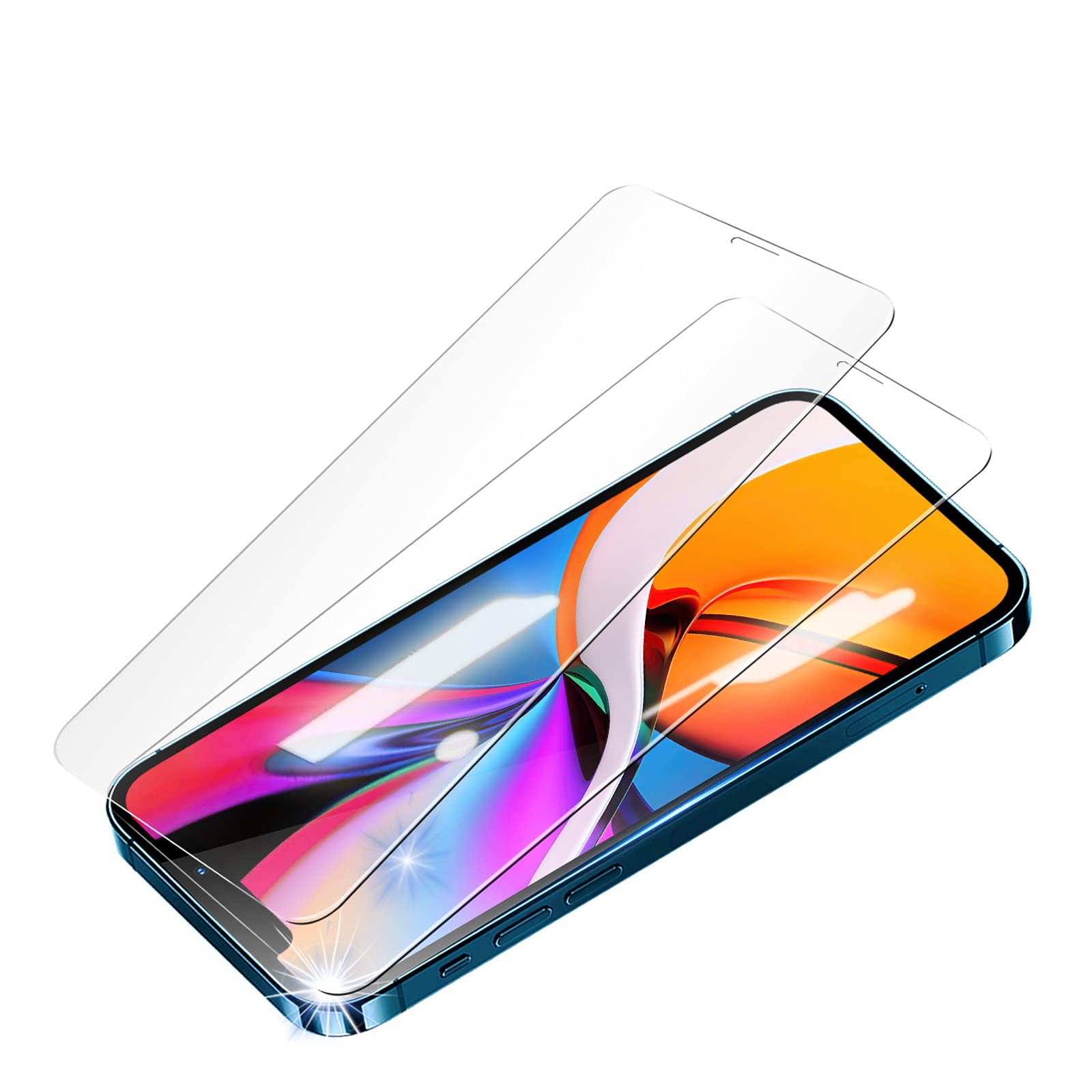 Amazon | 【2枚セット】iphone12pro ガラスフィルム iphone12 ガラス 