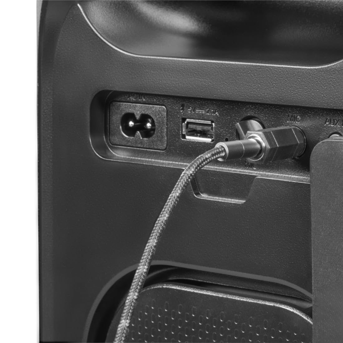 Hama Adaptateur Jack 6.35 vers 3.5 Garantie 10 Ans (Adaptateur Audio 6.35mm Mâle vers 3.5mm Femelle, Stéréo, Prise Casque, Audio Connecteur Stéréo pour Mélangeur Audio/Piano électrique/Clavier) Noir