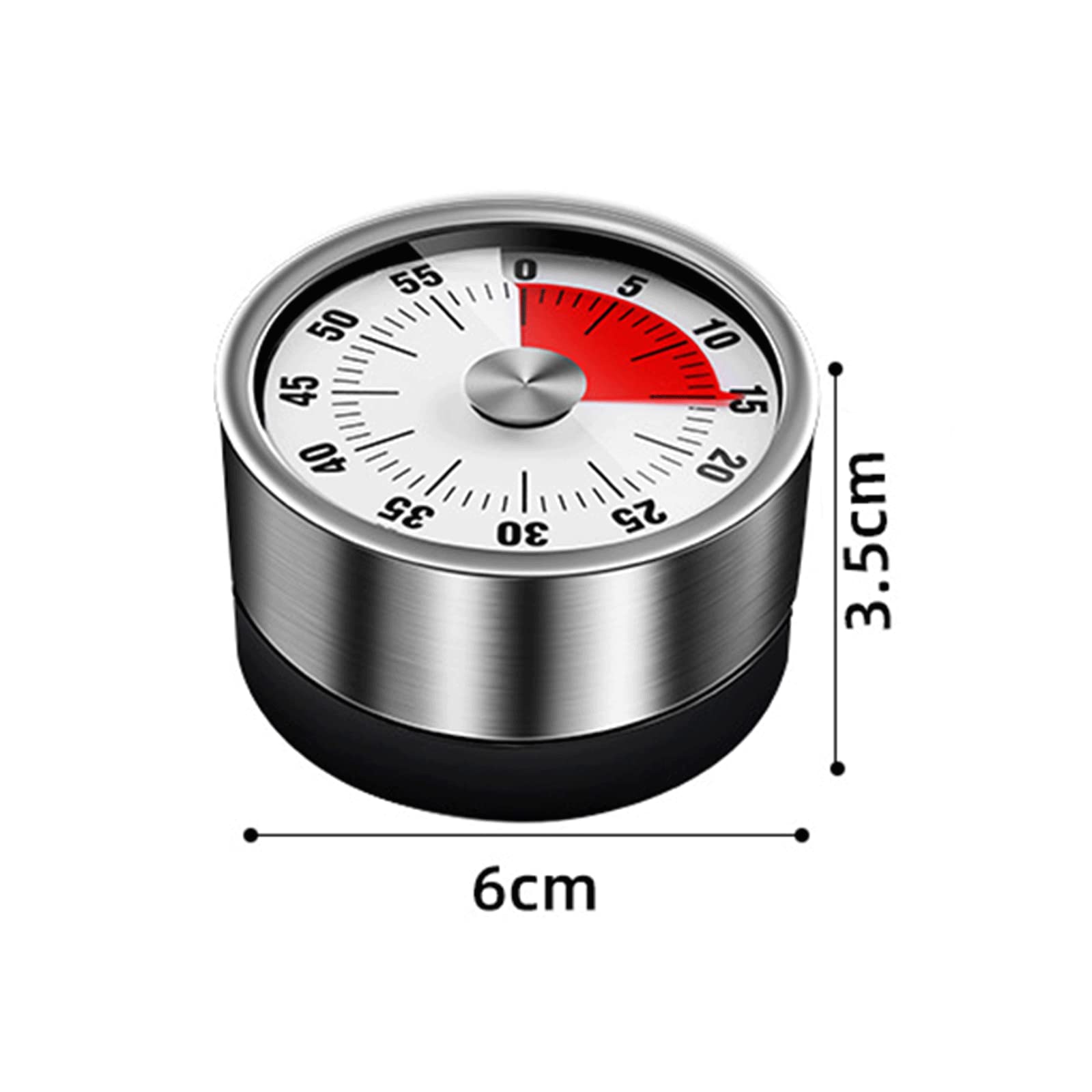 Timer da cucina e cronometro KT3, cifre grandi, allarme forte, disattivazione audio, pulsanti di