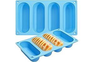 CANIPHA Hot Dog Bun Pans for Baking