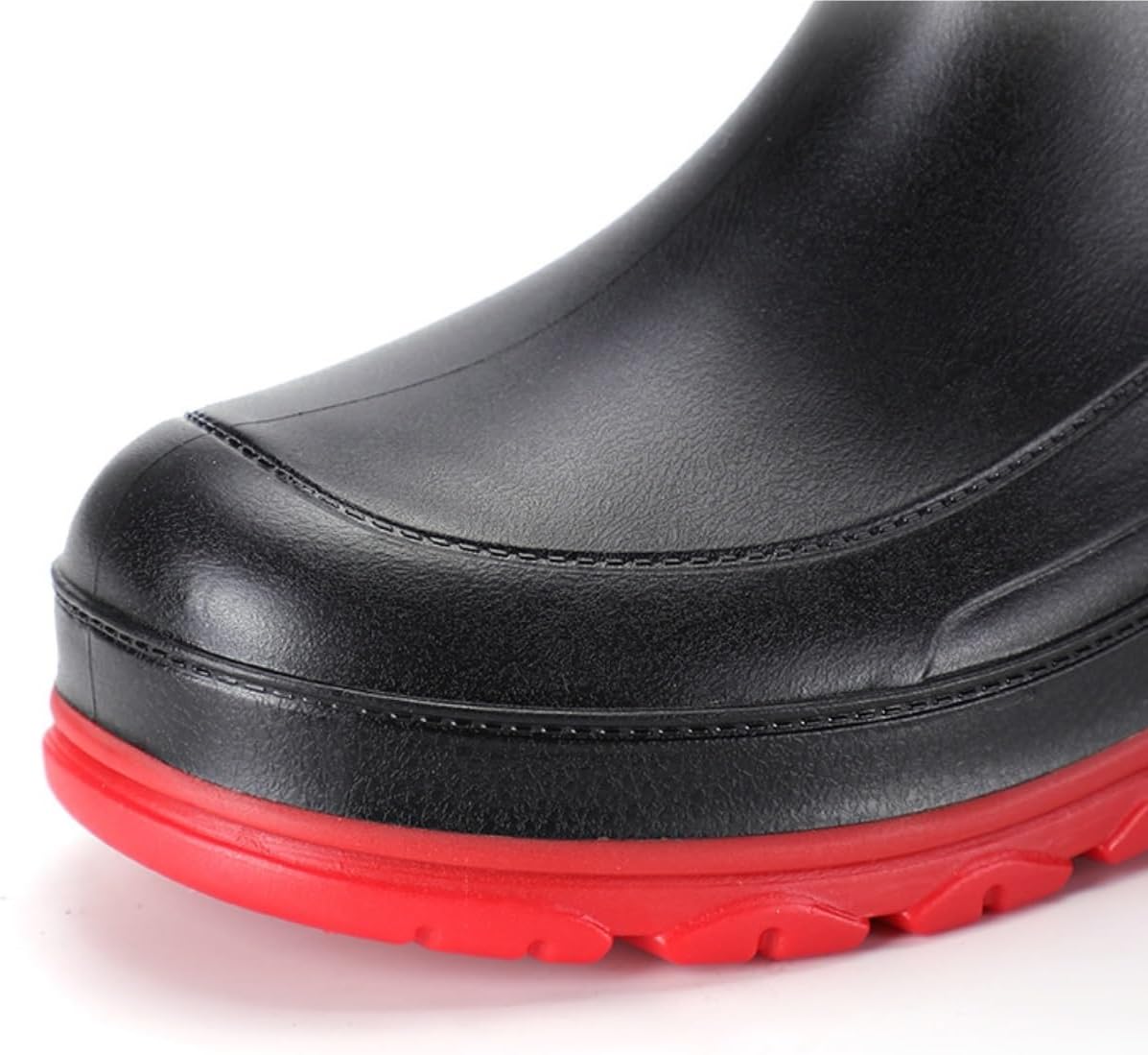 [ジュブア] レインブーツ レインシューズ メンズ防水レインブーツミッドチューブ滑り止めアウトドアキッチンラバーシューズ レインブー