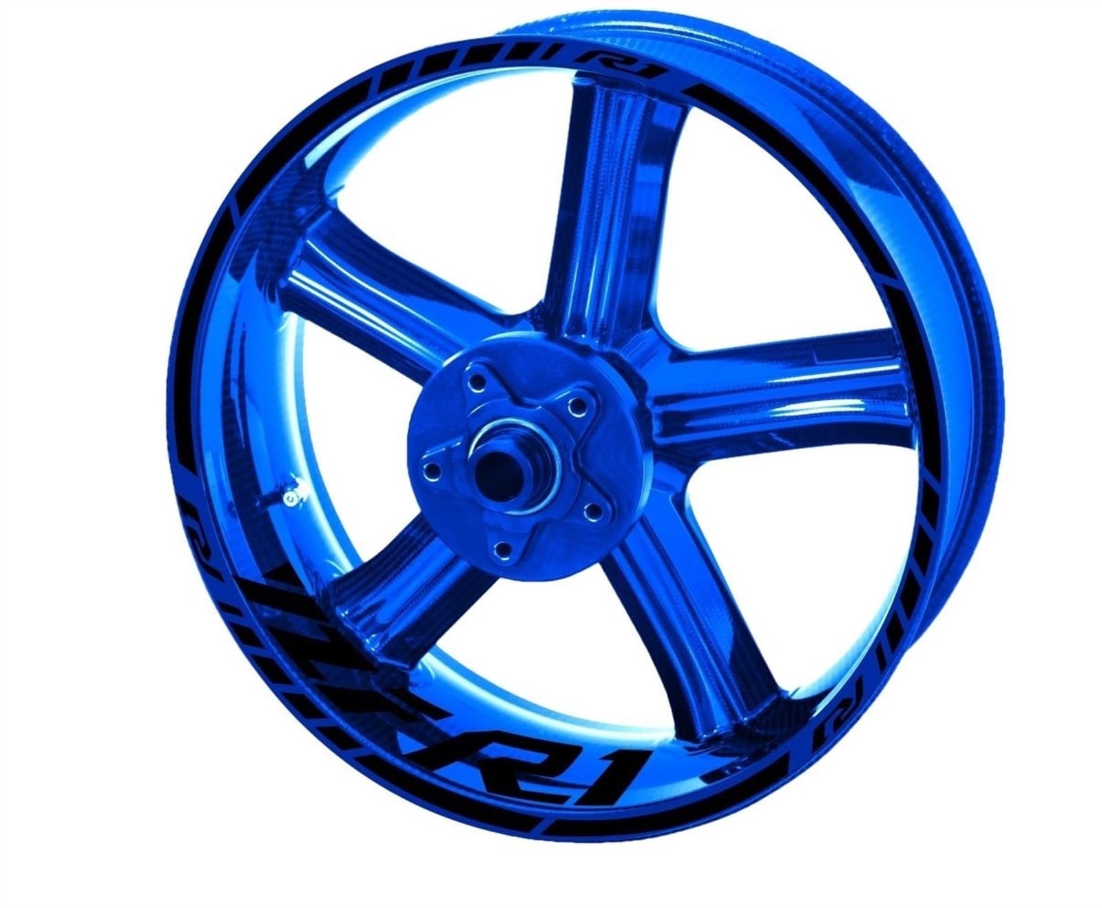 Applique for for R1 Wheel Sticker Rim Stickers for YZF R1 Set(A1)