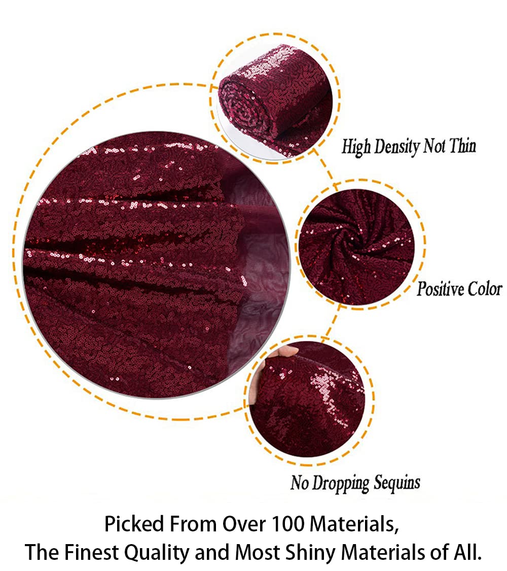 ShinyBeautyTessuto di paillettes 92 CM Fucsia Glitter Tessuti di paillettes Hot Pink Materiale trapuntato Flip Tessuto di paillettes Poliestere per le donne Vestito Tessuto per feste