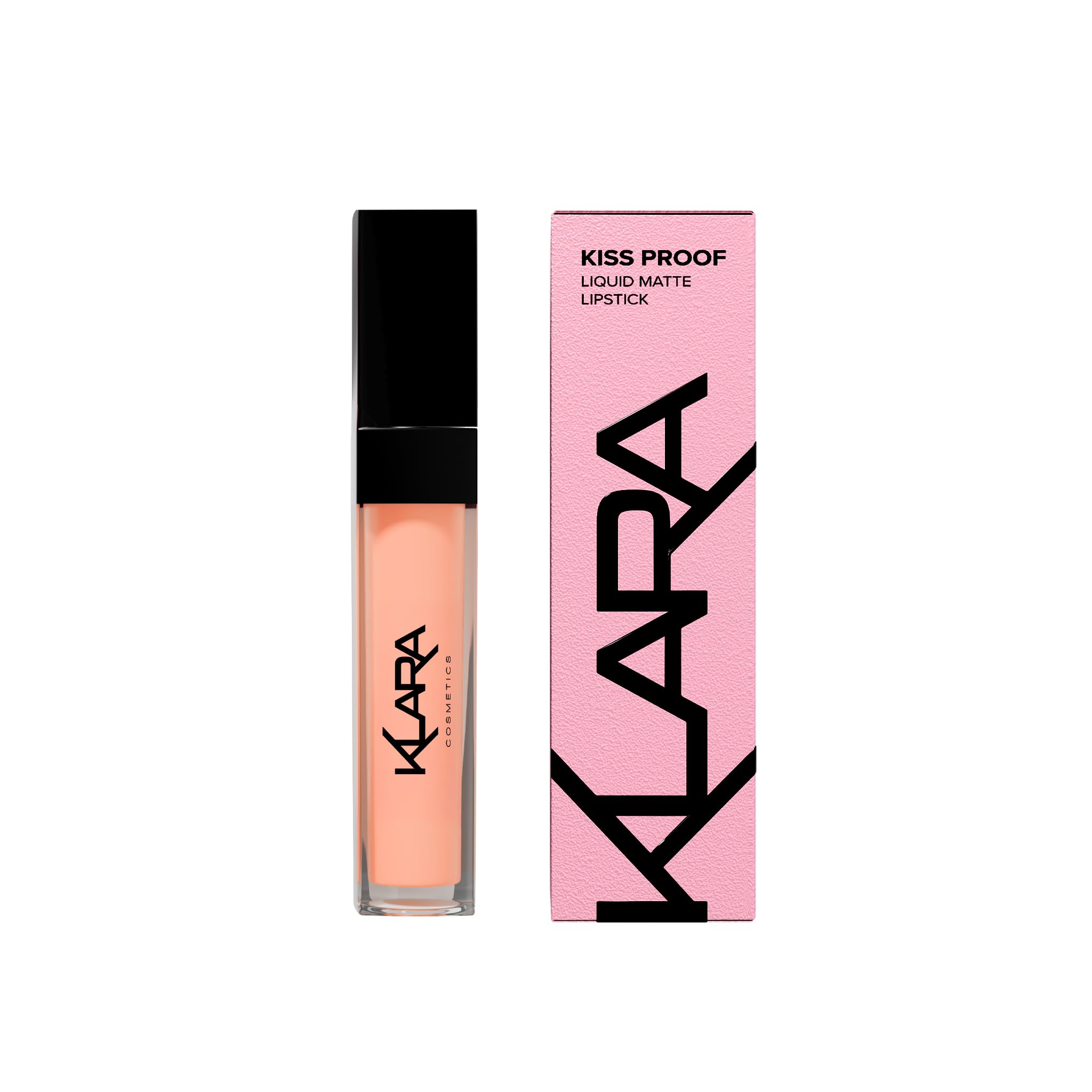 Amazon.com: Kiss Proof Liquid Matte Lipstick - 21 Naughty Nude by