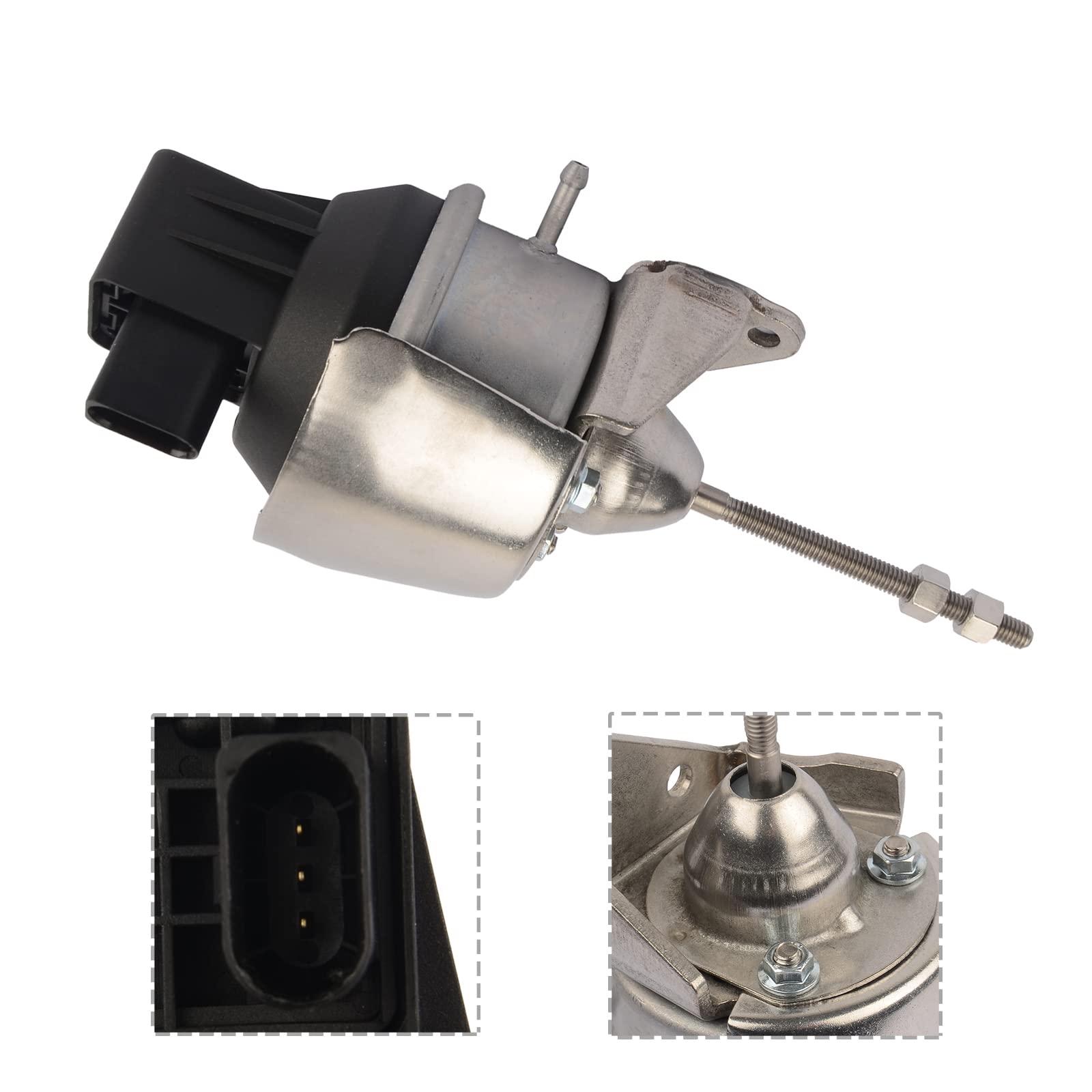 Bisenya Turbocompressore attuatore elettronico compatibile con 2.0 TDI CBAA CBAB CBDA CBDB 03L198716A 03L253056