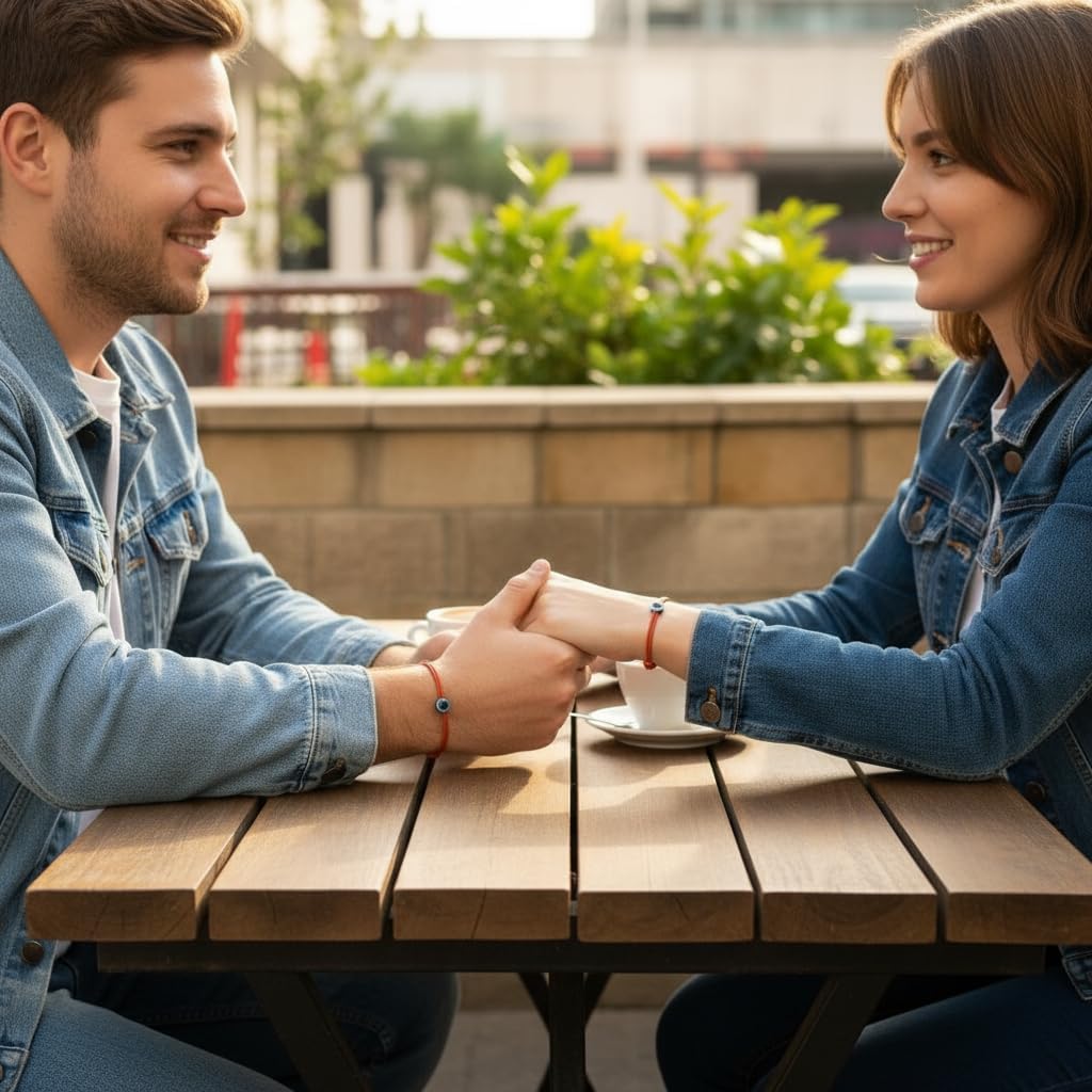 GENIQUE Real/Genuine Leather Bracelet for Men, Adjustable Mens Leather Bracelet, Leather Cord Bracelet - Image 4