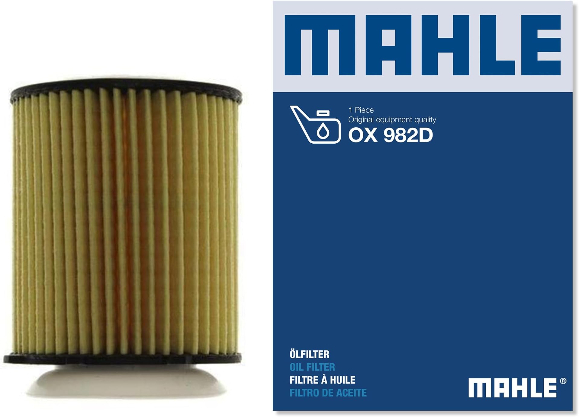 MAHLE Original OX 982D ECO Engine Oil Filter