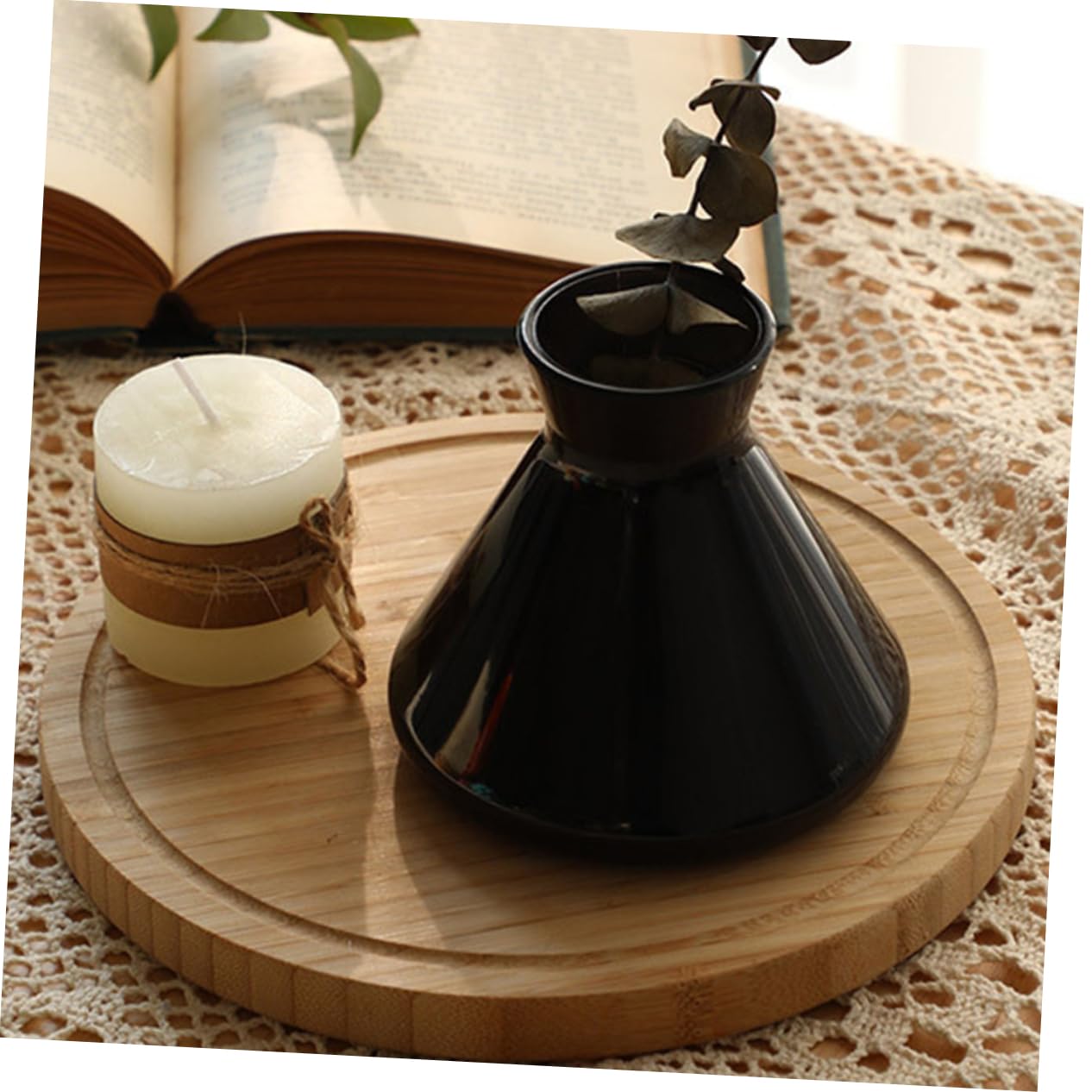 Gatuida Lot De 4 Flacons De Parfum en Verre Mat pour Diffuseur De Parfum