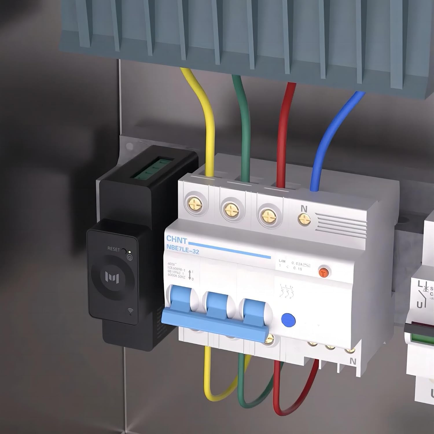 Marstek Smarter Zähler CT002, Smart Meter für Marstek Speicher B2500D/Jupiter/Venus Serie, Kabellos mit WLAN/Bluetooth, Einfache Installation