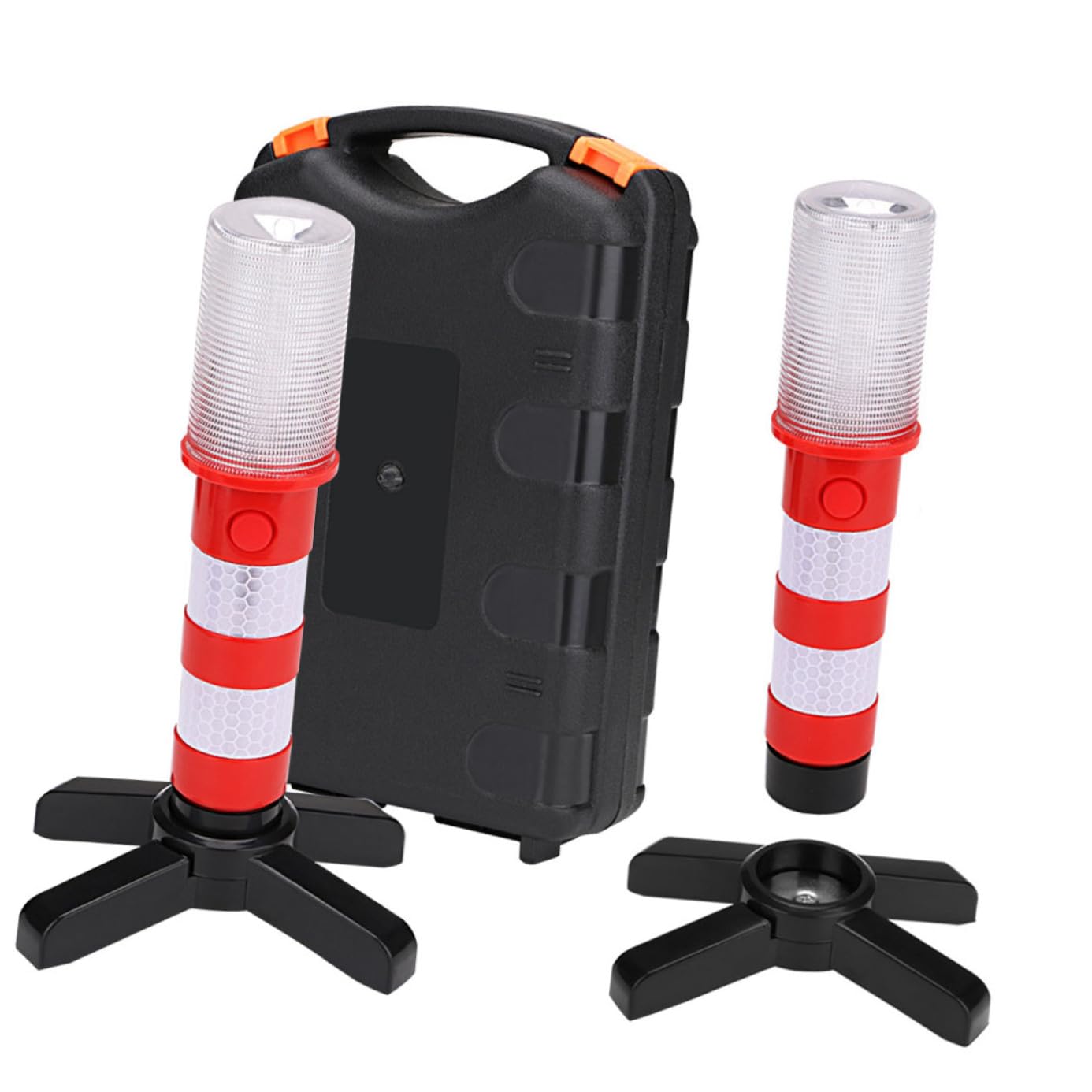 Lampada di Emergenza LED Rossa da Lavoro, Set 1, Abs PC