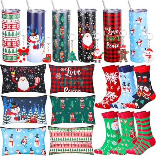 Sieral 24 Pcs Xmas Gifts Bulk for Women 6 Sets