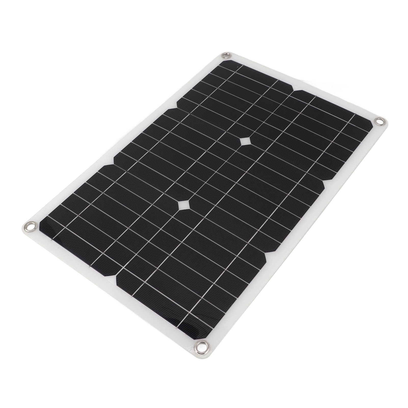 Aoresac Pannello solare monocristallino semiflessibile di 18V 20W per il veicolo dell'yacht di RV