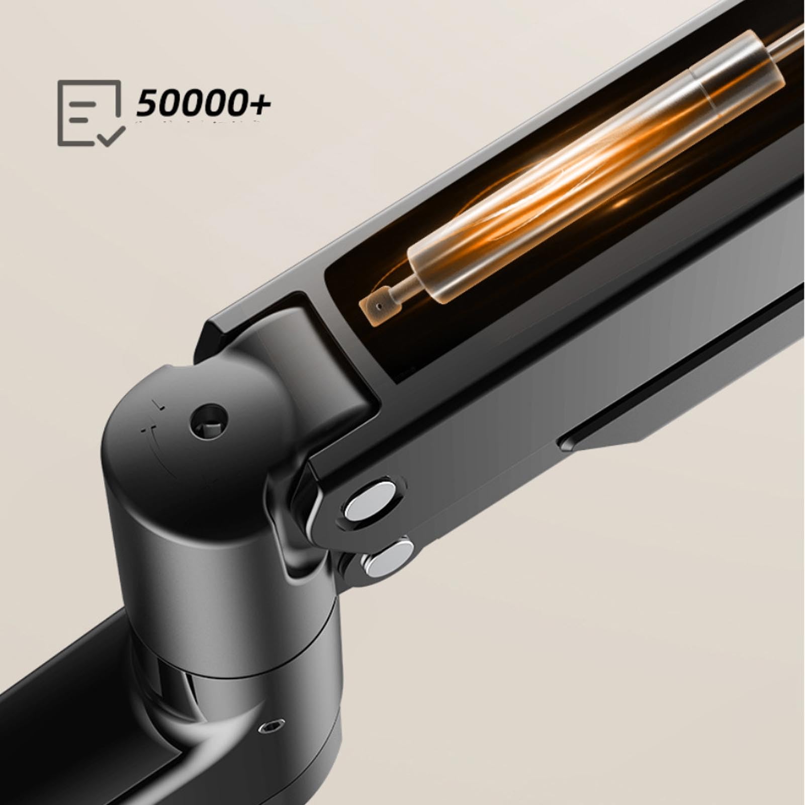 Annadue Supporto da Scrivania con Braccio per Display, Supporto per