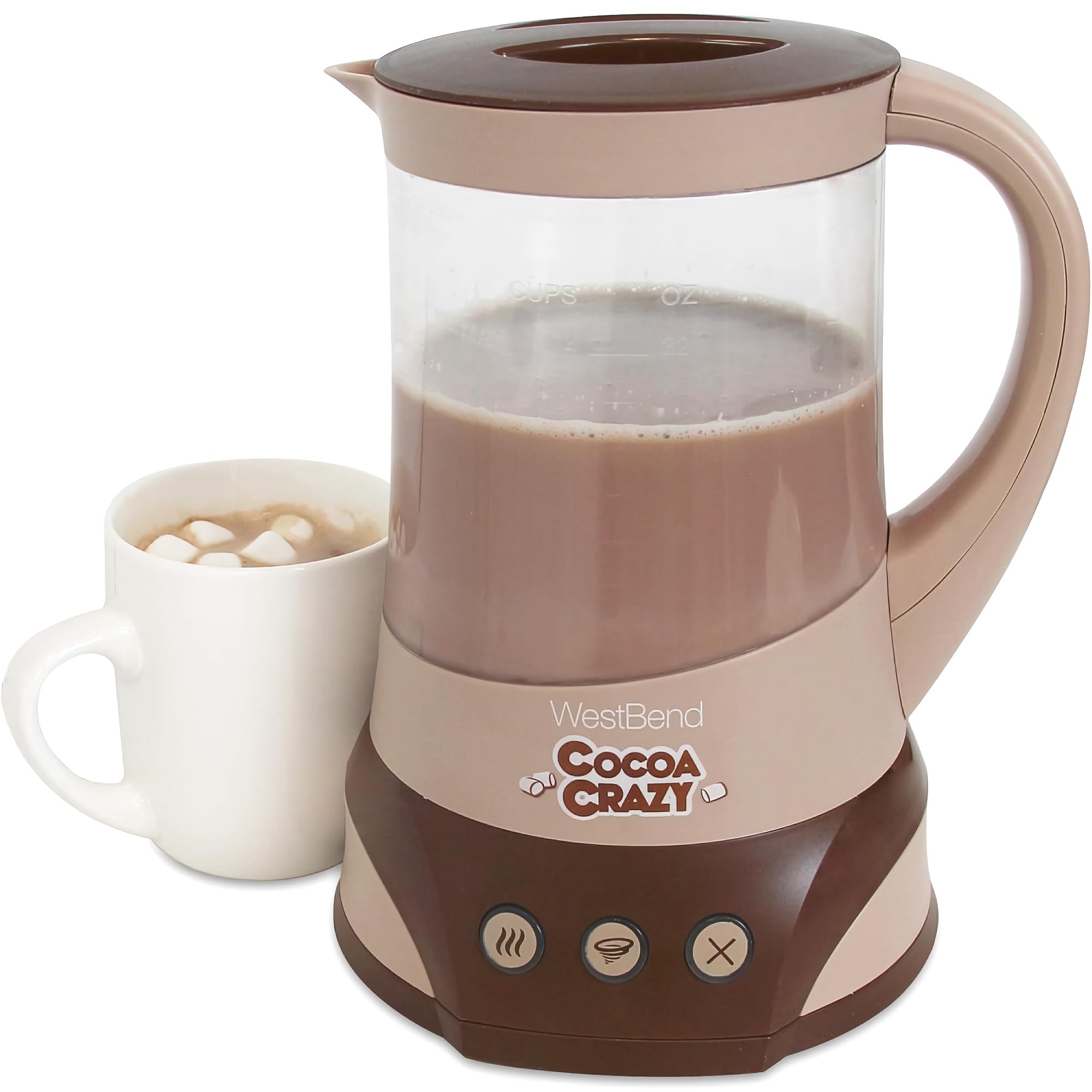 Cocoa Crazy Hot Drink Maker, 32 Oz. Beverage Machine for Cocoa