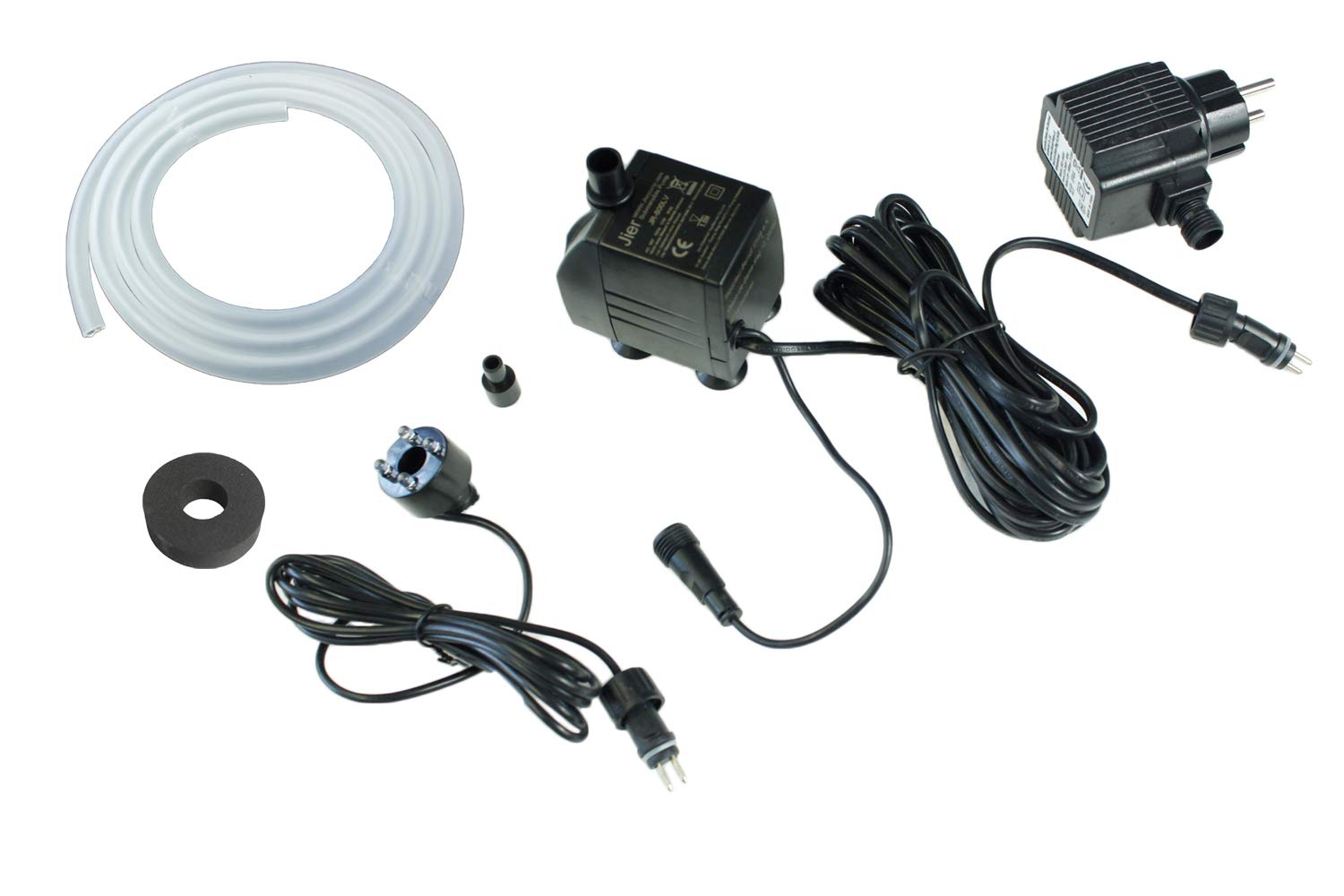 Fonteinpomp Vijver Fonteinpomp 800 L/u Met LED Spot – Complete Set Voor Vijver, Beek Of Fontein Waterpomp Pro