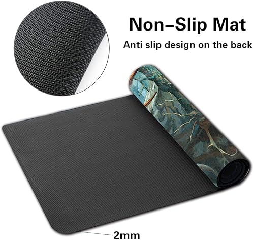 Miniatura 4 de Juego de mesa TCG Playmat tamaño 23.6 x 13.8 in, alfombrilla de mouse compatible con MTG CCG RPG juego de cartas coleccionables (AYULA, Queen Among