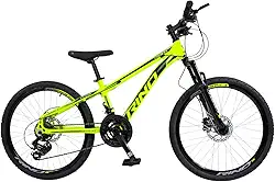 Bicicleta Rino Everest Aro 24, Freio a Disco Hidráulico, 21 Marchas, Câmbios Shiman TY-300 Catraca Mega Range