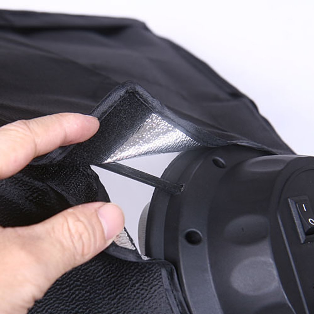 Una Nueva Foto-gears Mesen Profesional 2X Cuatro E27 Holder continua iluminación Softbox Kit Estudio foto Bombilla 8x85w E27 5500K 50x70cm softbox enchufe fotografia profesional de iluminación de estudio Kit Unido Fusible