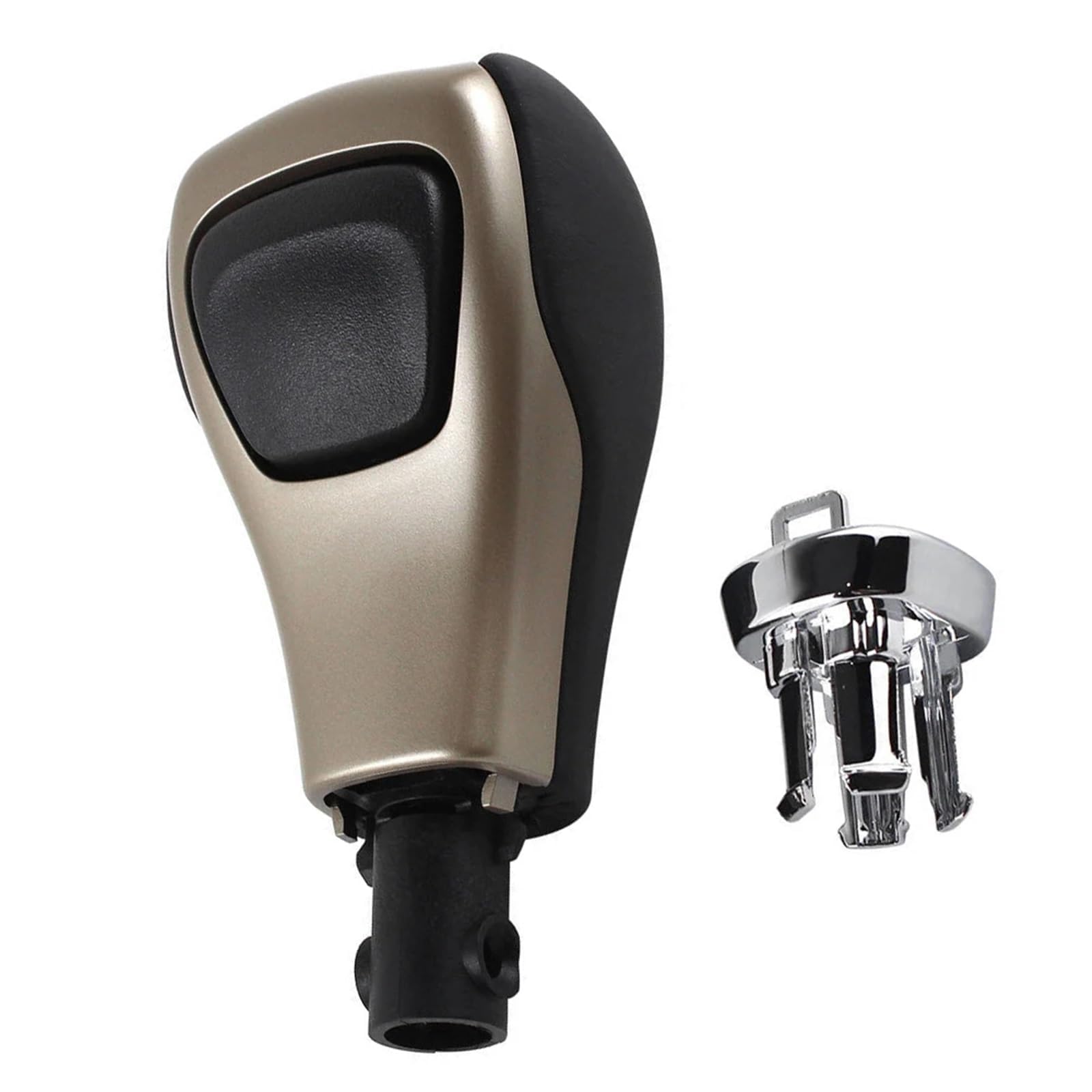 Copri Pomello Cambio Auto per Jeep Cherokee 2014 2015 2016 2017 2018, Pomello del Cambio Automatic Auto Pomello della Leva Cambio Antiscivolo Dell'Auto