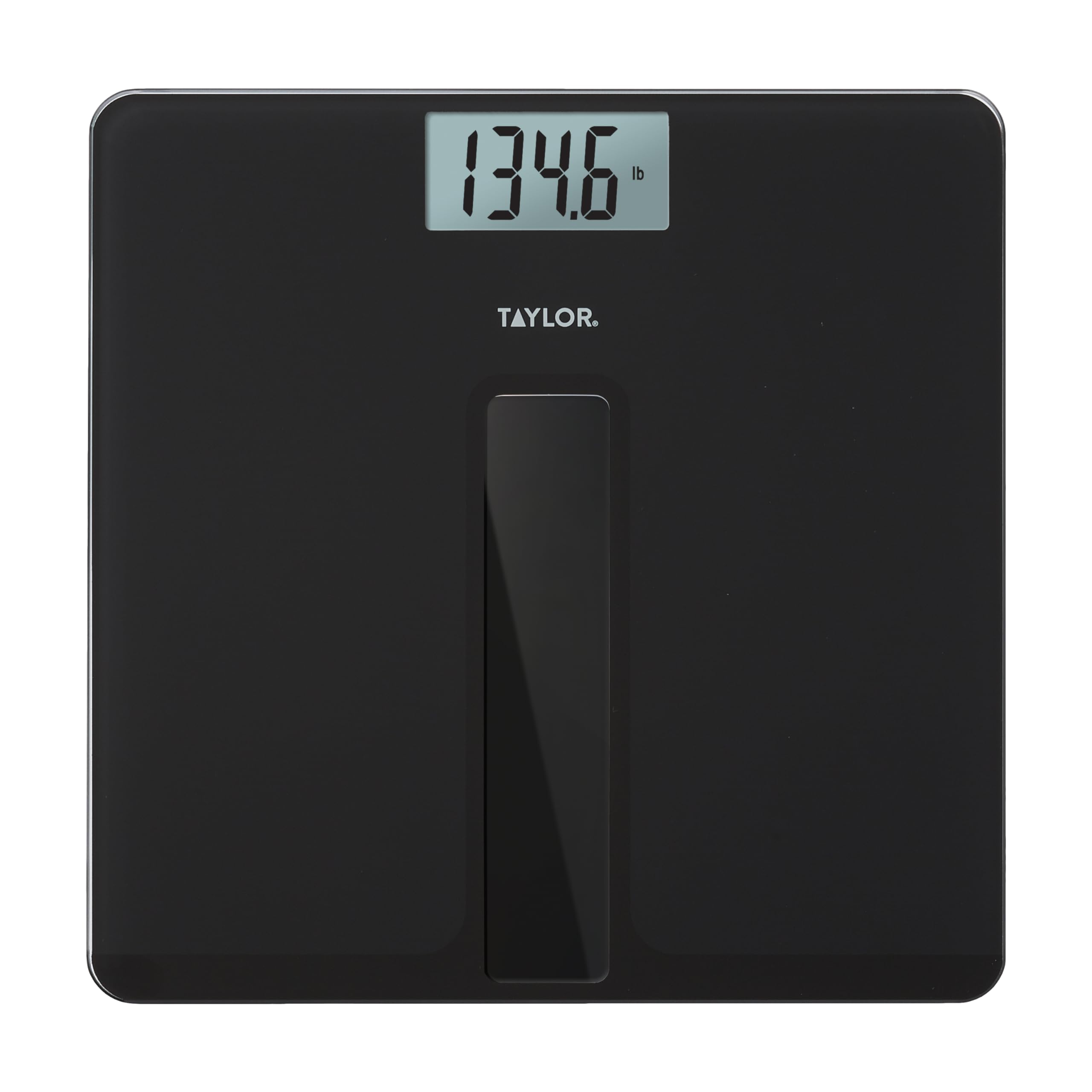 Taylor Light Powered Digital Bath Scale, Large and Durable Platform, Light Powered Panel with Endless Power, No Batteries Needed, Energy-Saving, Easy to Use, High 400 lb Capacity, Black-picture-25