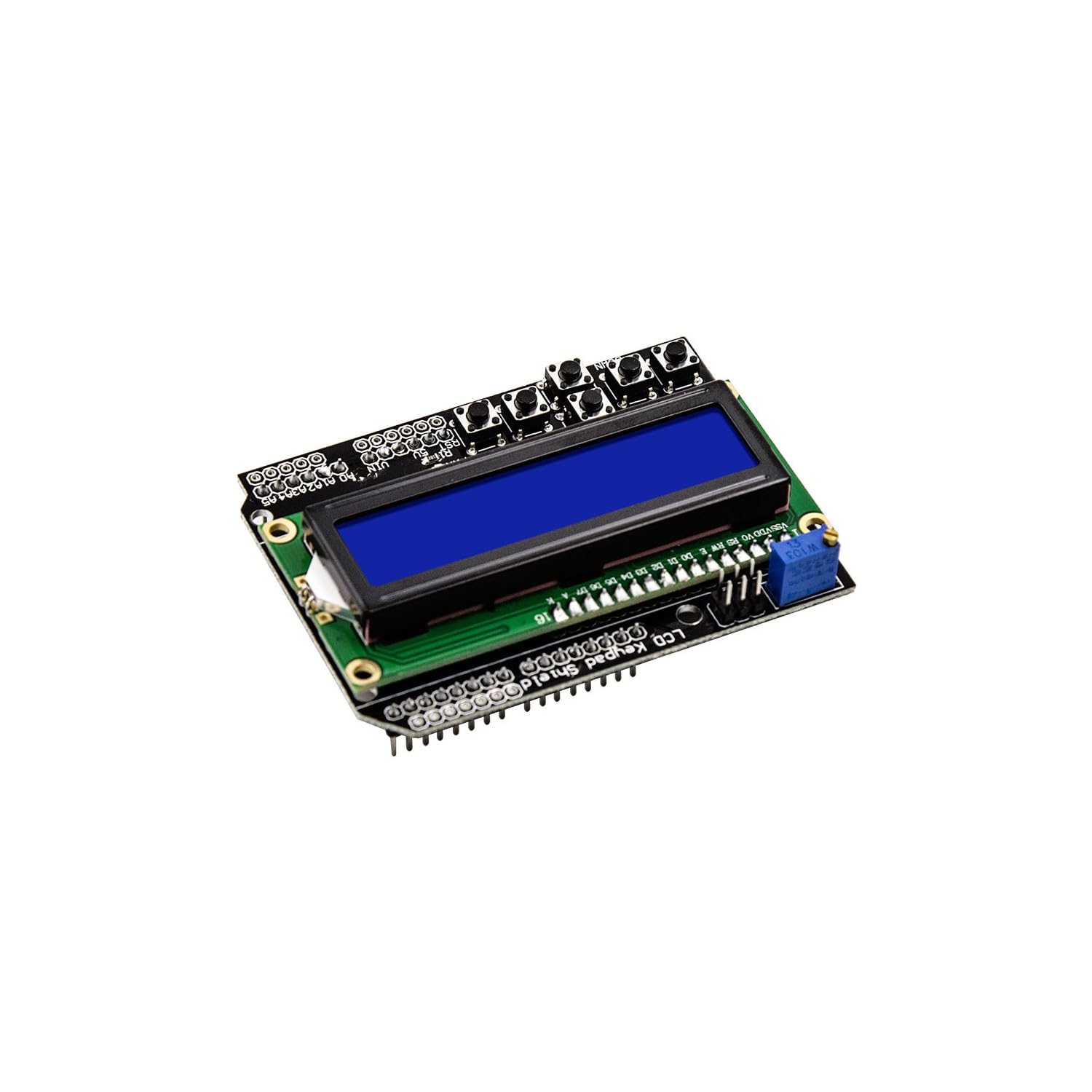 ProRock LCD1602 Shield Blue Backlight 16x2 Arduino UNO Mega 5-Key