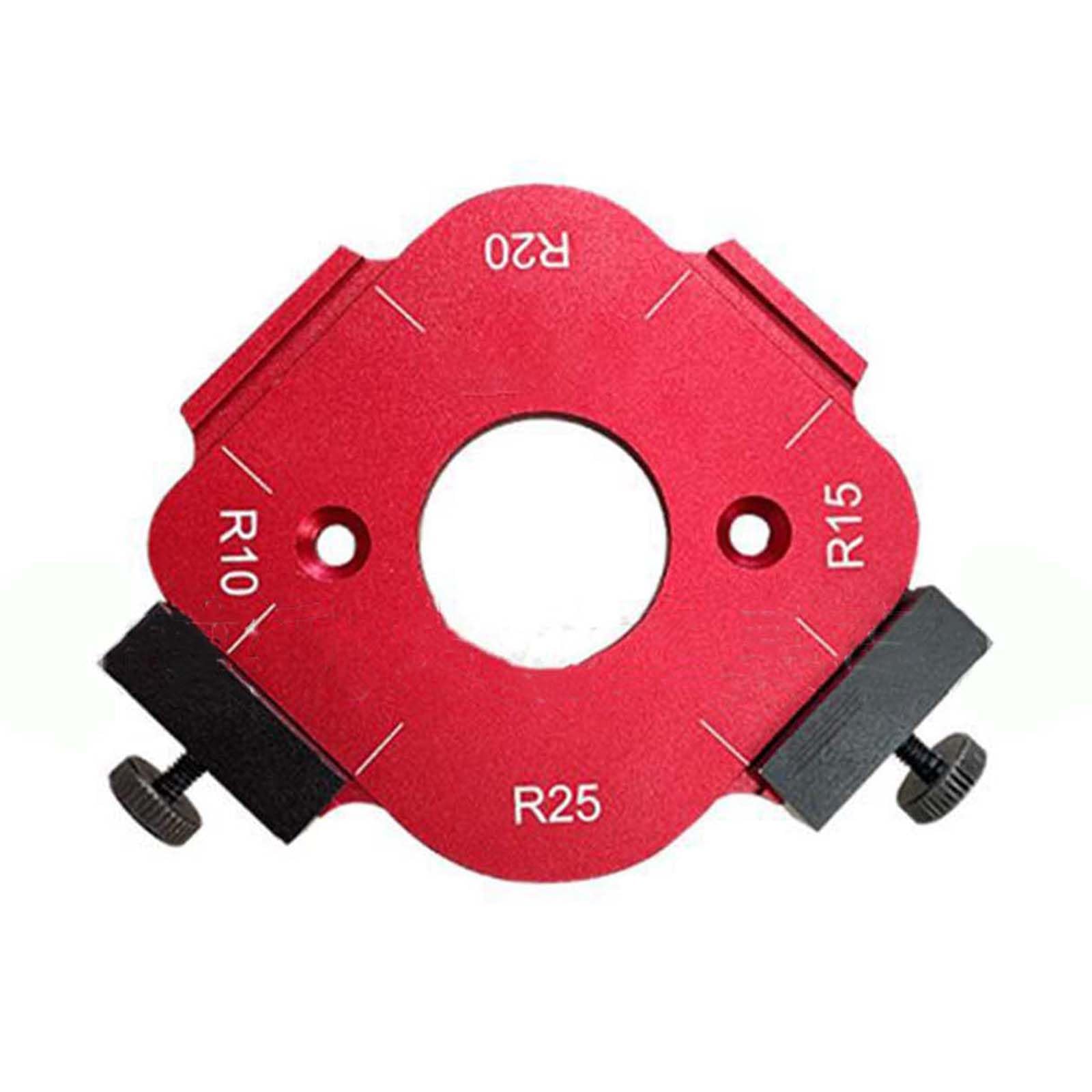 Tsophreniq 25R Trimming Machine Cutting Fillet Template For Woodworking Electric Routers Slotting Woodboard Trimming Machine Positioning Thickness