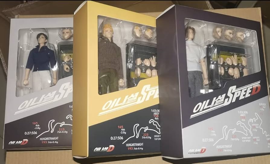 Amazon | 大聖モデル1/12 藤原拓海+高橋涼介高橋啓介 頭文字D