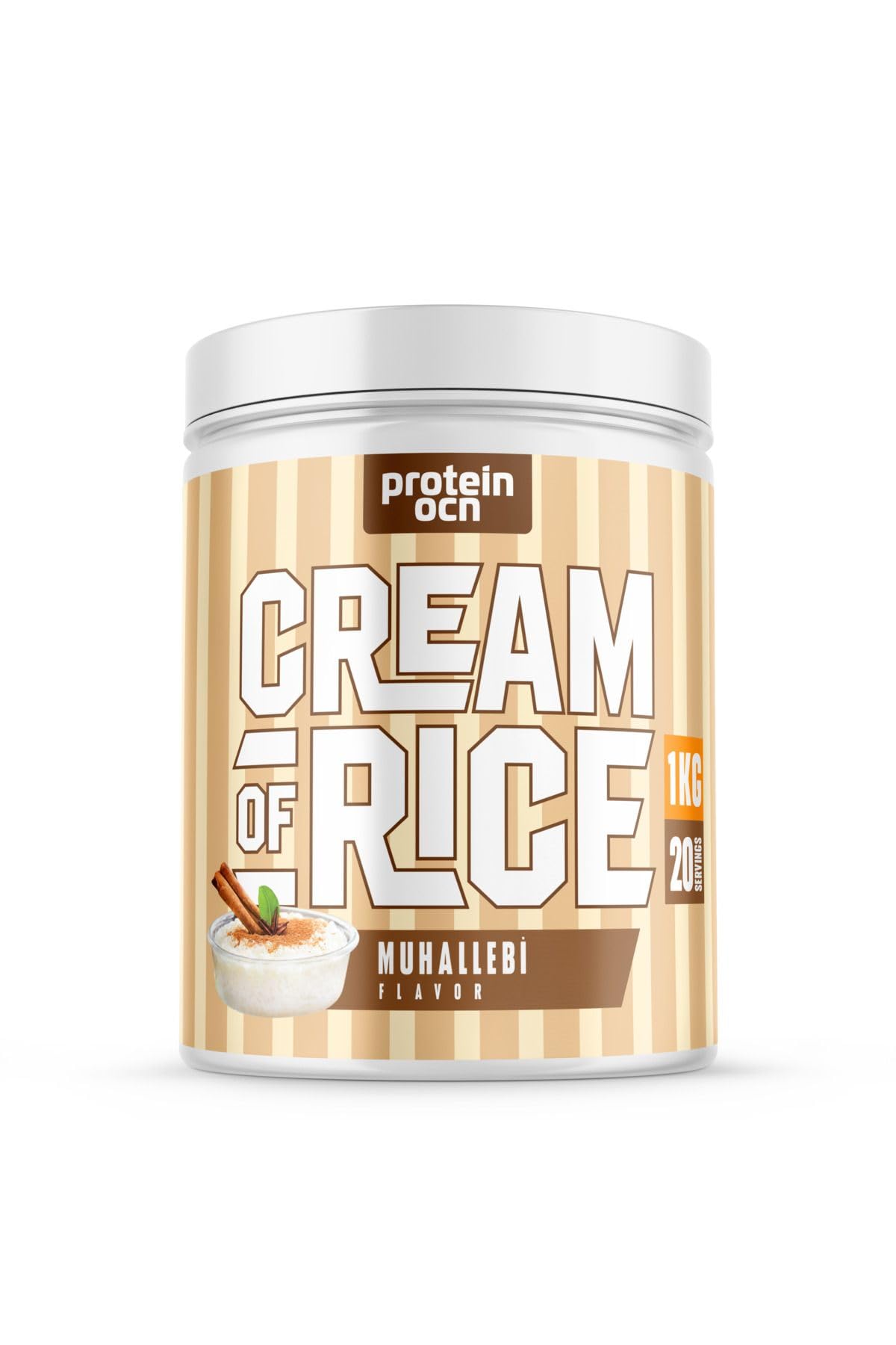 Proteinocean Cream of Rice Pirinç Kreması Muhallebi 1kg 20 Servis