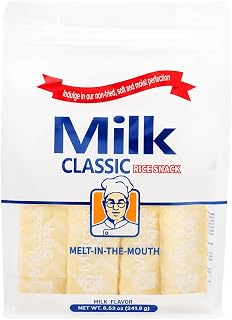Milk Classic Rice Snack, Milk Flavor, 8.47 oz, Individually Wrapped