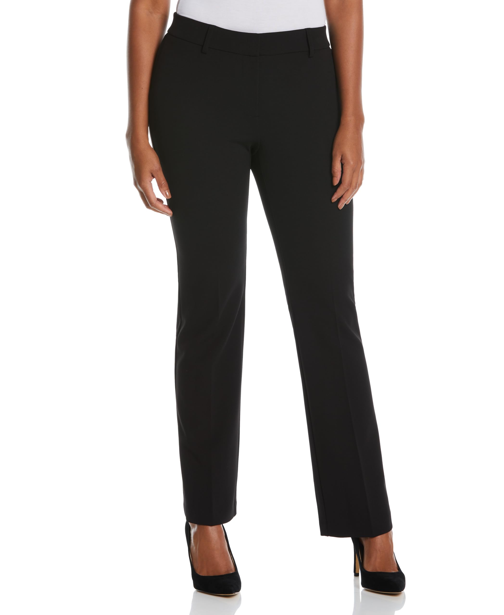 Rafaella Womens Soft Crepe Modern Fit Dress Pants Petite Sizes 4-14