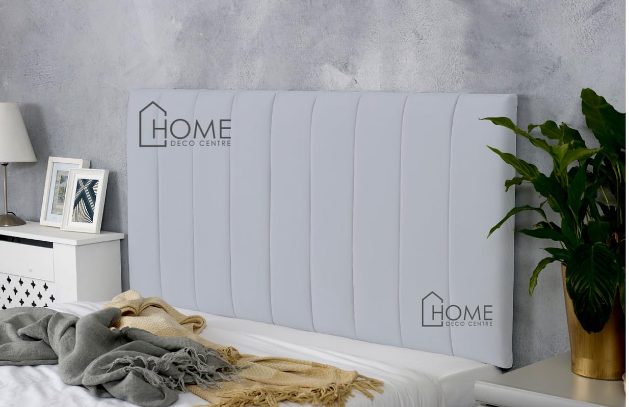 CROWNBEDS Plush Velvet APOLLO Divan Bed Headboard 26 inches high |Headboard| Divan bed| Plush Velvet |Thick Padding|
