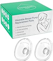 Vista 12 de Piezas de extractor de leche portátil, brida de copa colector de leche de 0.94 pulgadas, compatible con Momcozy/TSRETE S9/S10/S12, accesorios