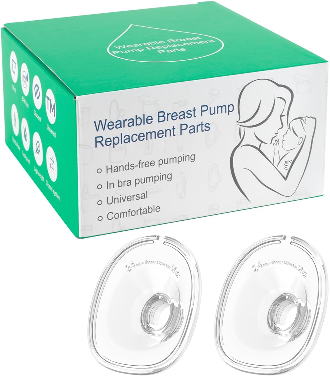 S21 24mm Flange,2pcs