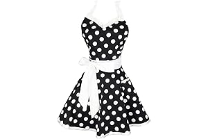Hyzrz Retro Polka Dot Sweetheart 50s Apron