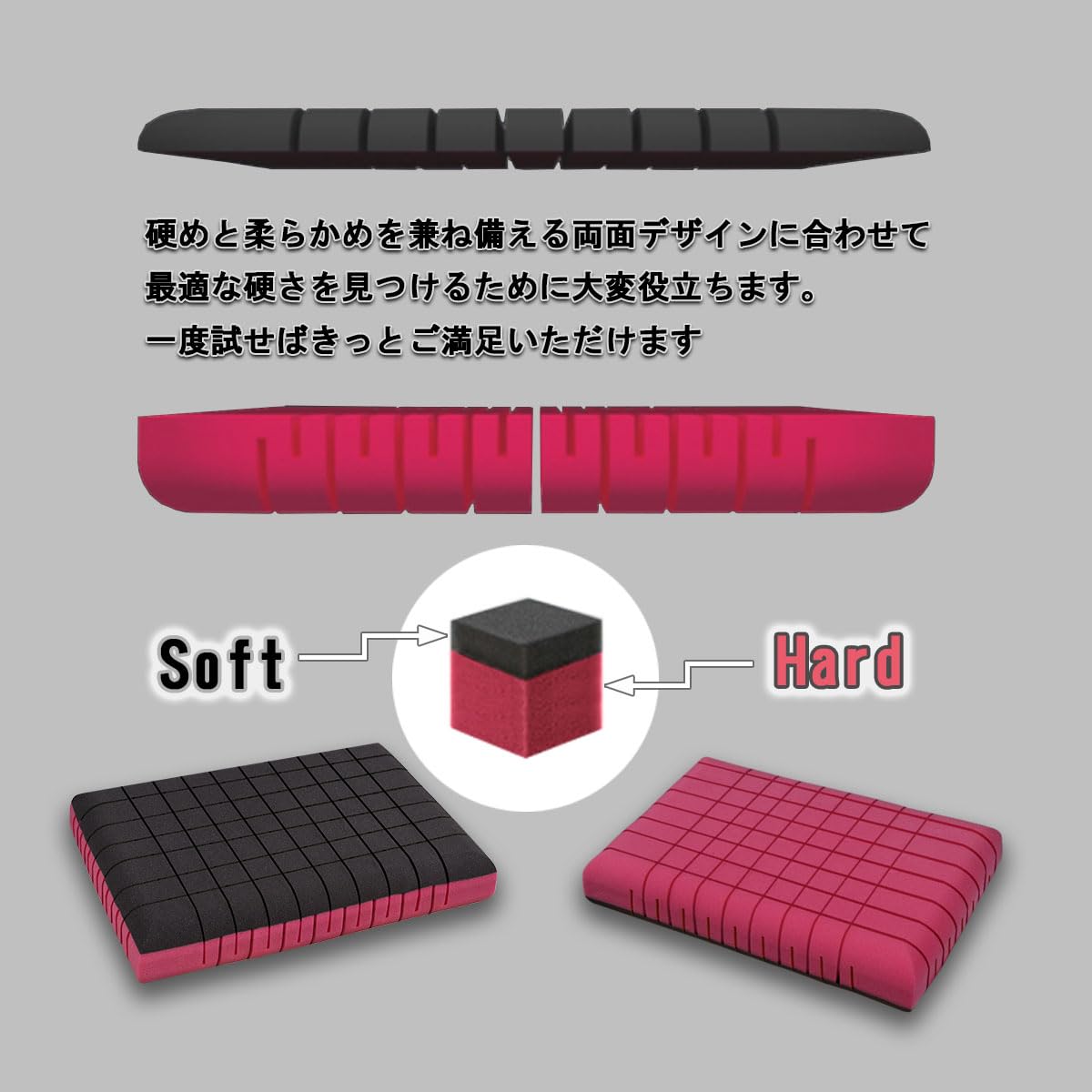 Amazon｜F1F2 枕 まくら 無重力枕 安眠 横向き 独自設計キュープ構造