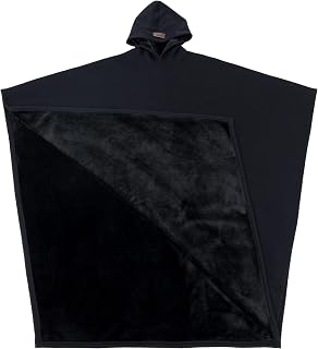 FREE THE SHEEP Eden Weighted Hoodie Cloak - Ultra-Soft Faux Fur Lined Anxiety Relief Wearable Blanket