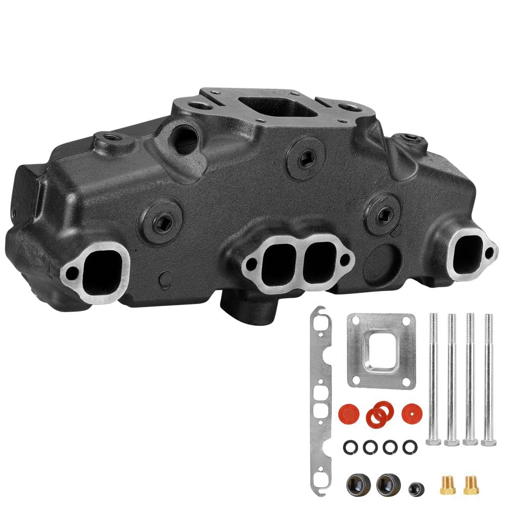 Amazon.com: Mercruiser Dry Joint Exhaust Manifold with Gaskets 