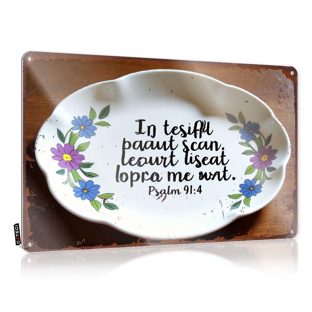 Framed Graduation Gift Retro Wall Art | In Test All Pains Shall Pass. Lord, Sit Above Me Always. Antique For Club Living Room(30X40CM)