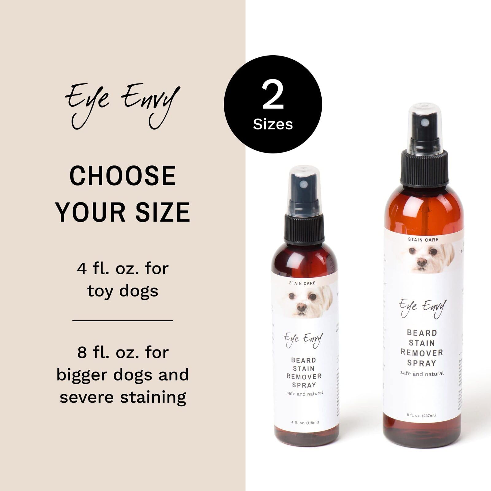 Eye Envy off The Beard Spray Barba e musetto Cani e Gatti 236 ml