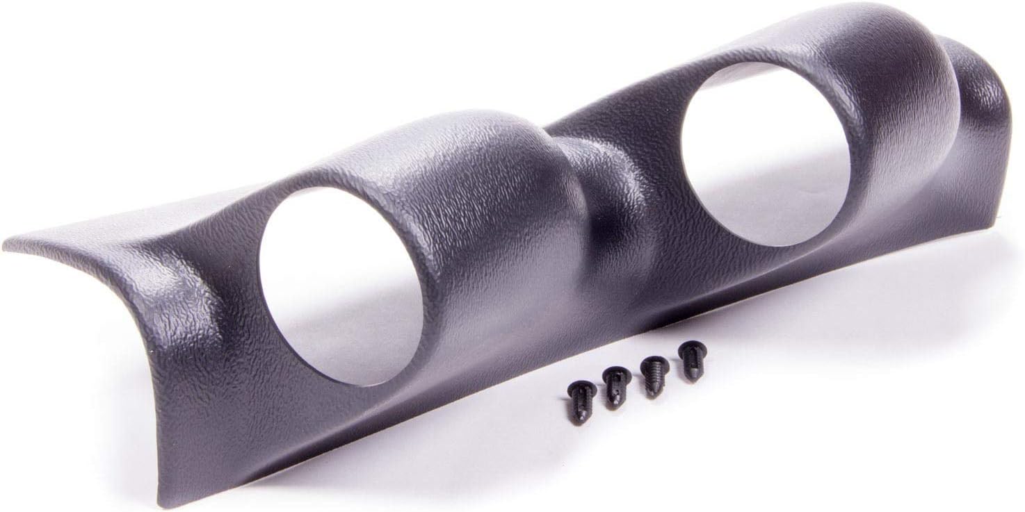 AUTO METER 10110 Gauge Works Dual Gauge Pod, Black