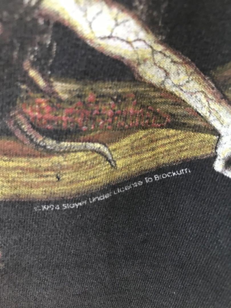 Amazon.co.jp: SLAYER 1994 オリジナル黒Tシャツ XL