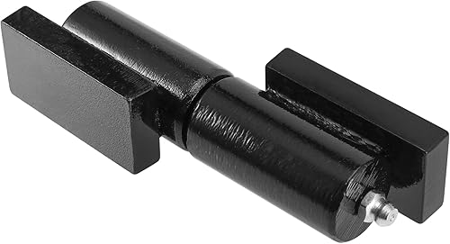 Miniatura 4 de Bisagra de puerta de barril resistente de 5 pulgadas, bisagra de puerta estilo barril de hierro, bisagras de puerta de rampa de remolque para