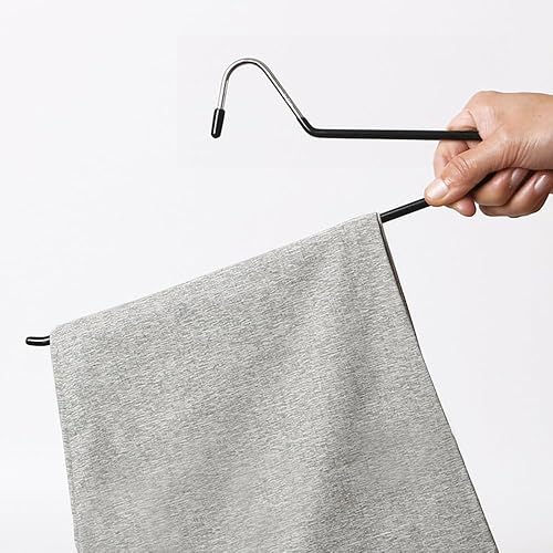 Miniatura 3 de PHILISENMALL Percha para pantalones en forma de ganso para el hogar, no deja marcas, antideslizante, de ganso, en forma de Z, perchas de metal para