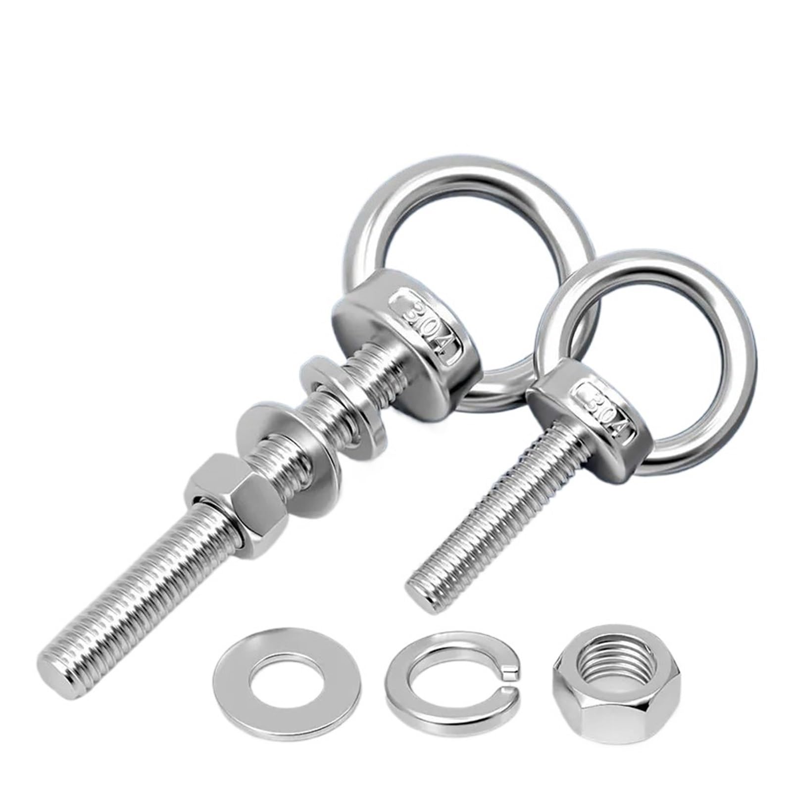 Boulon à œil de levage long pivotant