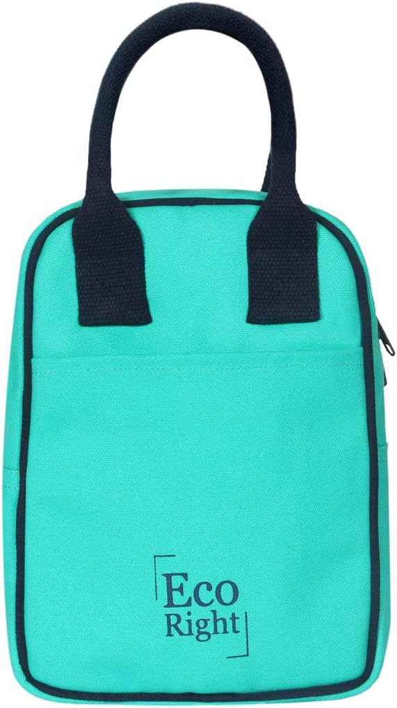 Eco Right Lunch Bags for Women & Men, Insulated Lunch Bag for Kids, Tiffin Bag for Women with Bottle Holder & Pocket