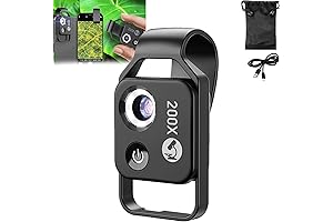 iCSEE Nanozoom 70X Handheld Phone Microscope for Kids