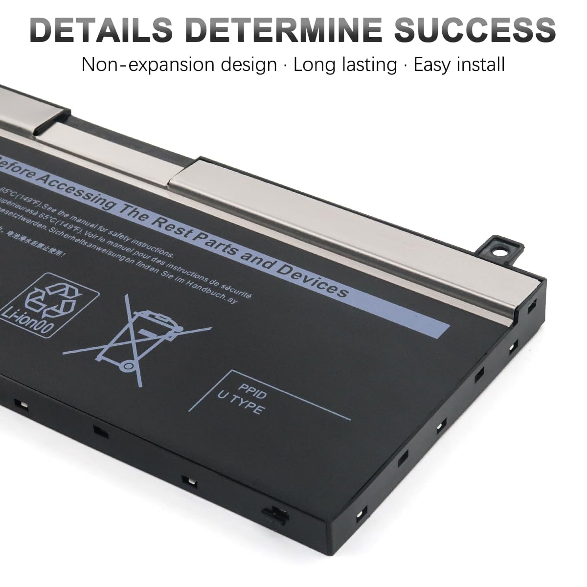 97Wh NYFJH Batterie pour Dell Precision 7530 7730 7540 7740 P74F P74F001 P74F002 P34E P34E001 P34E002 Série 451-BCGI 0NYFJH 0WMRC 0GW0K9 GW0K9 11.4V 8070mAh