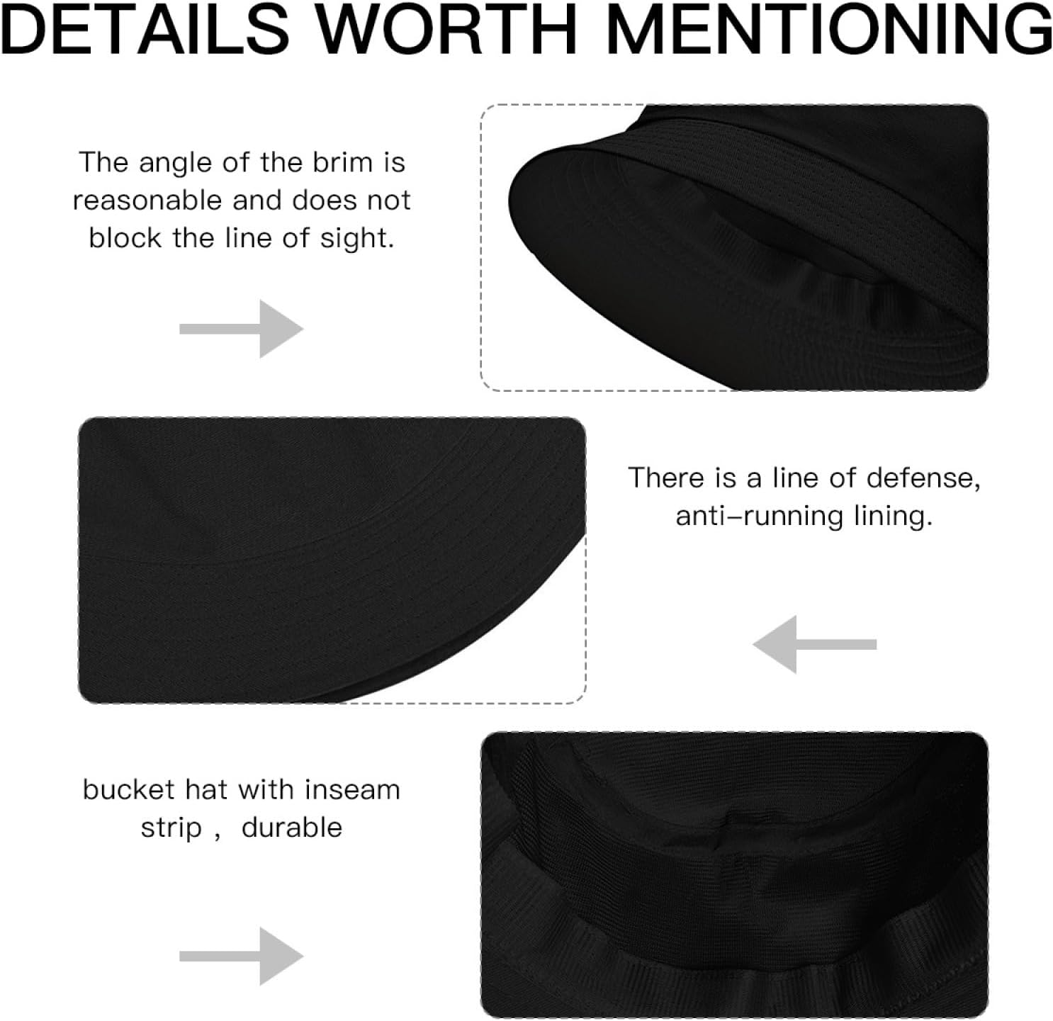 Custom Bucket Hat for Women Men Summer Travel Beach Sun Hat Outdoor Cap Unisex Bucket Hats Custom Fisherman Hat - Image 7