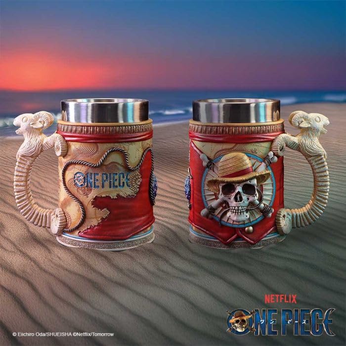 Amazon.com | Nemesis Now One Piece Luffy Tankard Officially